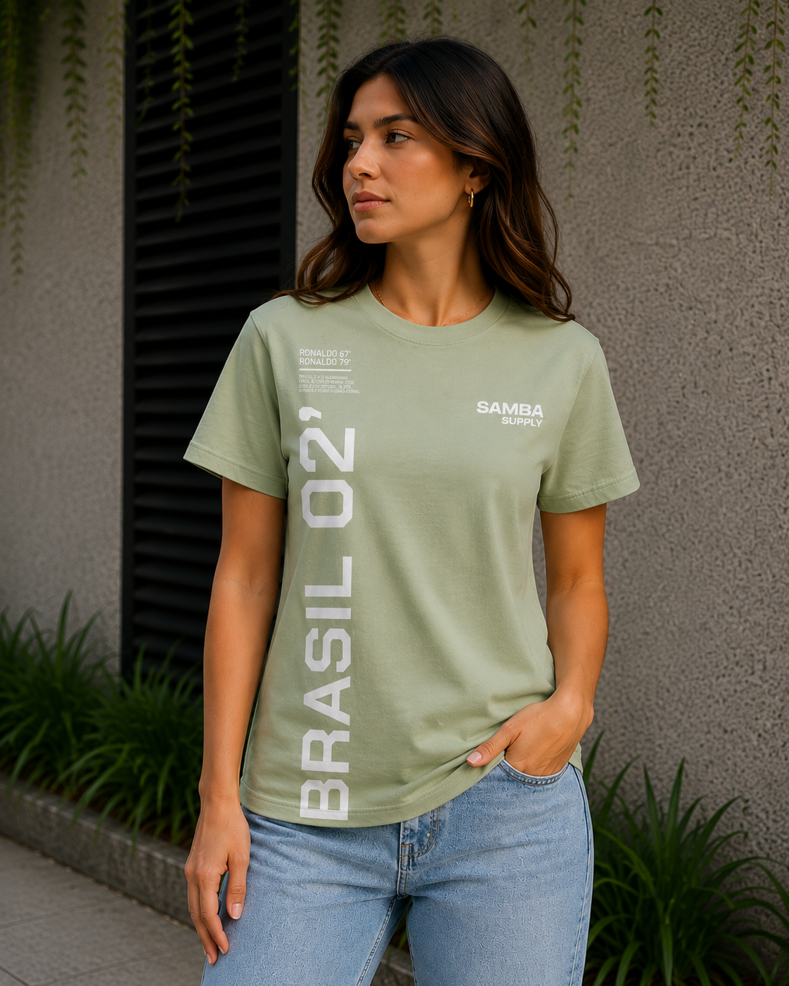 T-Shirt Brasil x Ronaldo 02'