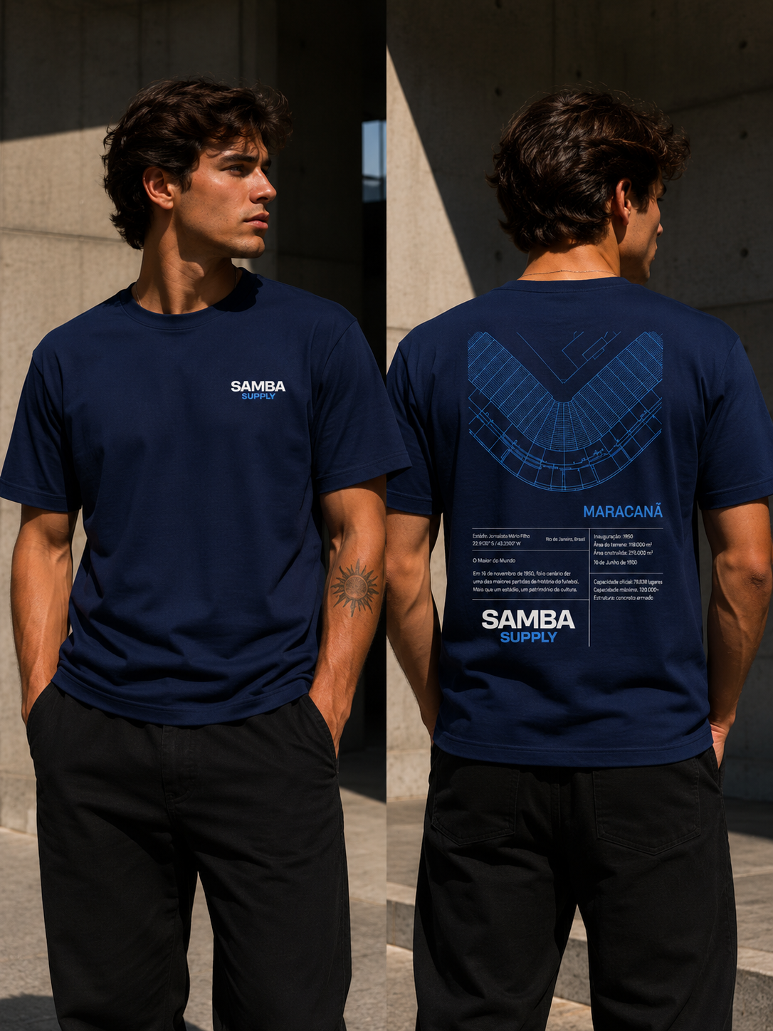 T-shirt Marcanã