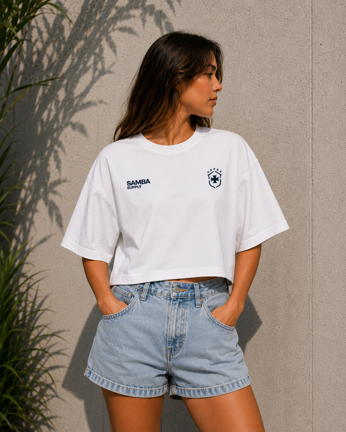 Cropped Canarinho