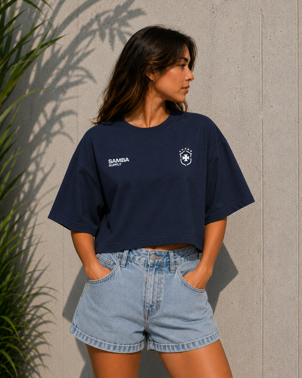 Cropped Canarinho