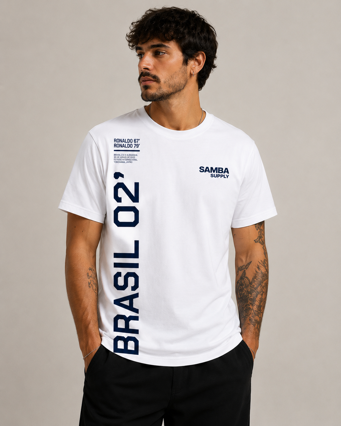 T-Shirt Brasil x Ronaldo 02'