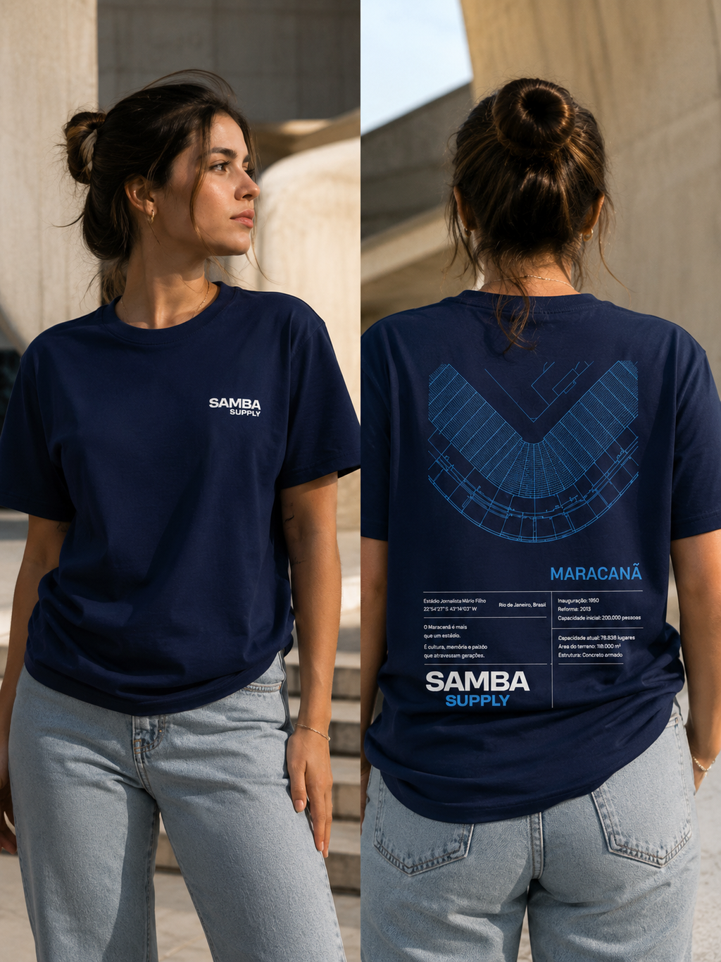 T-shirt Marcanã