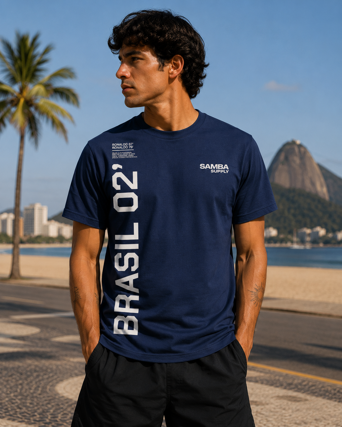 T-Shirt Brasil x Ronaldo 02'